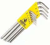 Bondhus 16938 Set of 10 Balldriver L-wrenches with BriteGuard Finish, Long Length, sizes 1/16-1/4-Inch Bondhus 16938 Set of 10 Balldriver L-wrenches with BriteGuard Finish, Long Length, sizes 1/16-1/4-Inch