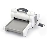 Sizzix 660425 Big Shot Cutting/Embossing Machine with Extended Multipurpose Platform, White/Gray