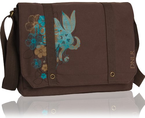 DANIEL RAY Umh&auml;ngetasche MELODY Schultertasche Tasche Braun