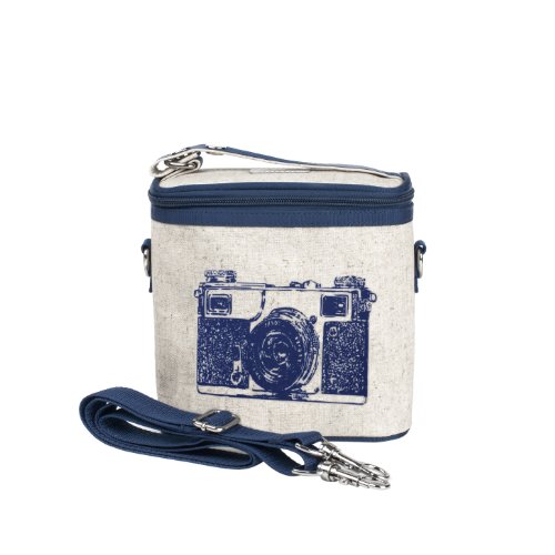 SoYoung Navy Camera Insulated Large Cooler Bag
