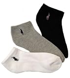 Polo Ralph Lauren Boys 3-pack No-Show Socks (8-9.5)