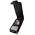 iGadgitz Black Genuine Leather Case Cover + Screen Protector for Sony Walkman S Series Video 8GB & 16GB NWZ-S639 NWZ-S638 NWZS638 NWZS639 (NWZ-S639F, NWZ-S639FB, NWZ-S639FR, NWZ-S639FS, NWZ-S638F, NWZ-S638FB, NWZ-S638FR, NWZ-S638FS NWZ-S630 )