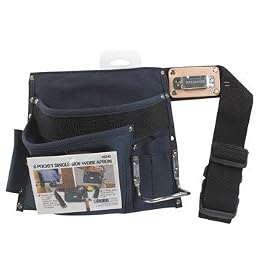 Custom Leathercraft 5 Pocket Handyman's Holster (6245) by Custom Leathercraft