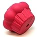MuttsKickButt by SodaPup - Natural Rubber Cup Cake Treat Dispenser - Chew Toy - Treat Dispenser - Slow Feeder - Made in USA - for Heavy Chewers - Pink - Large