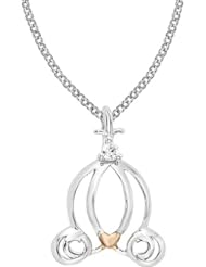 Disney® Cinderella Carriage Diamond Necklace
