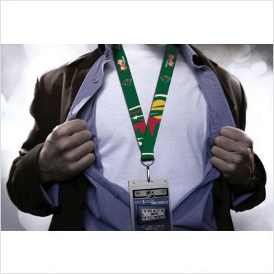 Minnesota Wild Monster-Logo Lanyard with NHL Ticket Holder