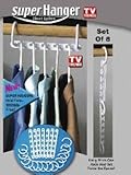 Super Hanger Closet System- Set of 8