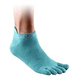 Injinji Performance Lightweight No Show Gulf Blue, Medium