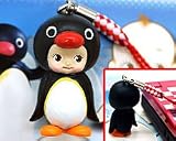 キュージョン『ローズオニールキューピー×ピングー』携帯根付ストラップ