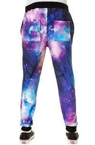 Elwood Men's Supernova Tapered Fleece Jogger Pants Large Blue