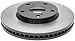 ACDelco Gold 18A917 Black Hat Front Disc Brake Rotor