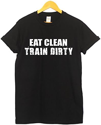 Eat Clean Train Dirty T Shirt (Medium - 38"-40")