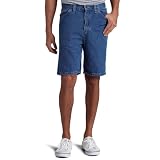 Dickies Men's 9 1/2 Inch Inseam Relaxed Fit Carpenter Short, Stone Washed Indigo Blue, 44