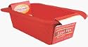 Silicone Zone Bread Loaf Pan- Red