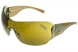 Prada - Authentic Prada SPR51G Sunglasses Sun Glasses BROWNISH GREEN & SILVER Lens GREEN Frame