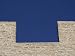 Embrasure at the Top of a Masonry Wall Against a Blue Sky, Estonia Photographic Poste...
