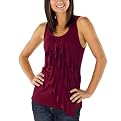 Xhilaration&reg; Juniors Sleeveless Feminine Knit Top - Bordeaux