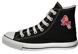 Converse Chuck Taylor All Star Hi Top Black Arizona State University Mascot Canvas
