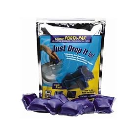 RV and Boat Holding Tank Deoderizer Drop ins Holding Tank Cleaner (Blue Non-S...
