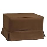 Ottoman and Slipcover 2-pc. Set - Chocolate