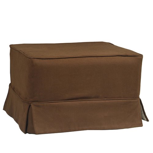 Slipcover for Lullaby Ottoman - Chocolate