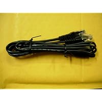 6ft Black Injection Molded Network Cable