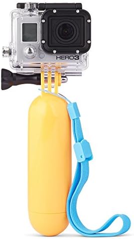 Cyber Digital Waterproof Floating Hand Grip Handle Mount For Gopro Hero4,hero3+,hero3,hero2 &amp; Hero Camera Yellow