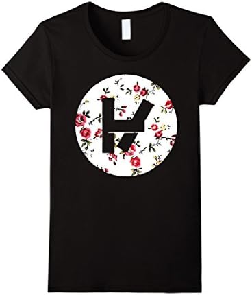 Women's Twenty One Floral TShirt Medium Black