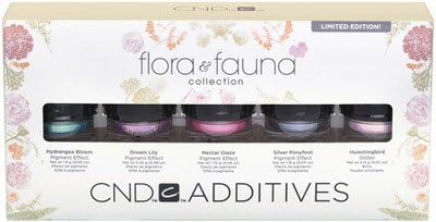CND Creative Nail Additives FLORA &amp; FAUNA 5pc