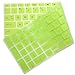 Ultra Thin High Quality Soft Silicone Keyboard Protector Skin Cover for 17.3-inch HP Pavilion ENVY 17-j*** 17t-j*** 17-e*** 17-f*** 17-p*** series, such as 17-j017cl, 17-j013cl, 17-j020us, 17-j027cl, 17-j037cl, 17-j043cl, 17-j057cl, 17-j100, 17-j120us, 17-j130us, 17-j150nr, 17-j160nr, 17-j184nr, 17-j185nr, 17-j115eg, 17t-j000, 17t-j100, 17-e050us, 17-e020us, 17-e010us, 17-e046us, 17-e079nr, 17-e040us,17-f010us, 17-f030us, 17-f061us, 17-f113dx, 17-f114dx, 17-f115dx, 17-f121ds, 17-f133ds, 15-f205dx, 17-f215dx, 17-f221nr, 17-f222nr, 15-f305dx, 17-p010nr, 17-f030us 17.3-Inch Laptop US Layout (Semi-Green)