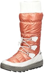 Tamaris ACTIVE 1-1-26638-39, Damen Snowboots, Orange (ORANGE/CARRARA 633), EU 36
