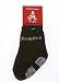 Babygags Boob Man Socks in Black 0-12 Months