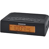 Sangean RCR-5BK Digital AM/FM Clock Radio (Black)