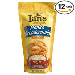 Ian's Original Panko Breadcrumb, 9-Ounces (Pack of 12) by Panko Bread Crumbs