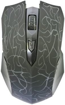 LB1 High Performance New Wireless Mouse for Samsung Series 7 DP700A7D-S04US, 27-Inch All-in-One Windows 8 Touchscreen Desktop with Intel Core i7 3770T, 8GB RAM, 1TB HDD 4 DPI Levels (800/1200/1600/2400) 6 Buttons 2.4GHz Professional USB Wireless Mouse Gaming Mice for Pro Gamer