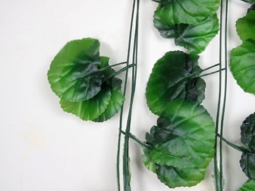 HotEnergy Lot of 10 pcs Artificial Green Garden Plant Leaves Vine Home Party Decor 7.87Ft