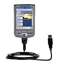 Klassisches USB Kabel für Asus MyPal A730w mit Hot Sync und aufladen Einsatzmöglichkeiten - von Gomadic mit TipExchange Technology