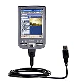 Classic Straight USB Cable for the Asus MyPal A730w with Power Hot Sync and Charge capabilities - Gomadic Brand w/ TipExchange Technology