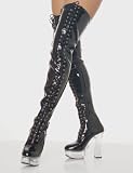 *Expose-3021, 5 1/2" Stack Heel 1 1/2" P/F Boots