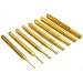 8 Brass Pin Punch Woodworking Nail Carpentry Wood Tools