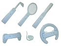 Invero Nintendo Wii 6 in 1 Sports Pack Kit for Tennis Golf Baseball
