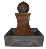 Alpine GEM102 Tao Fiberglass Fountain with LED lights
