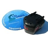 UpStart Battery 12V Replacement Battery for Milwaukee Power Tools. Includes UpStart Battery Mouse Pad. 12 Volt 1300mAh. 1.3AH.