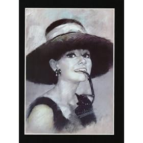 Audrey Hepburn My Fair Lady Breakfast Tiffany's POSTER - 11" x 17"