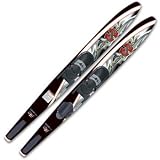 Hydroslide Adult Deluxe Combo Water Ski with Lace Up Bindings