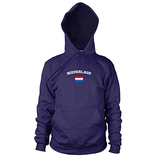Oranje Niederlage – Herren Hooded Sweater, Größe: M, dunkelblau
