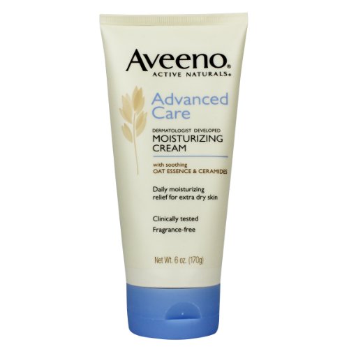 Aveeno Advanced Care Moisturizing Cream, 6-Ounce Pack of 3