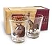 American Expedition-SET OF (2) SHOT GLASSES - QUARTER HORSE