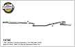 MagnaFlow 16760 Stainless Steel 2.5 Single Cat-Back Exhaust System