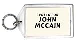I voted for John McCain Keychain